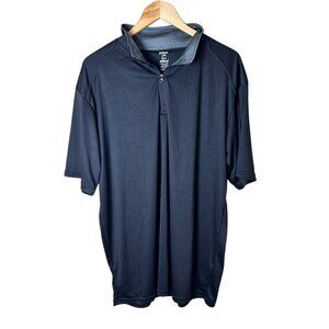 EPICool Epic Sports Quarter Zip Polo Short Sleeve Shirt Epic Fresh Size XL